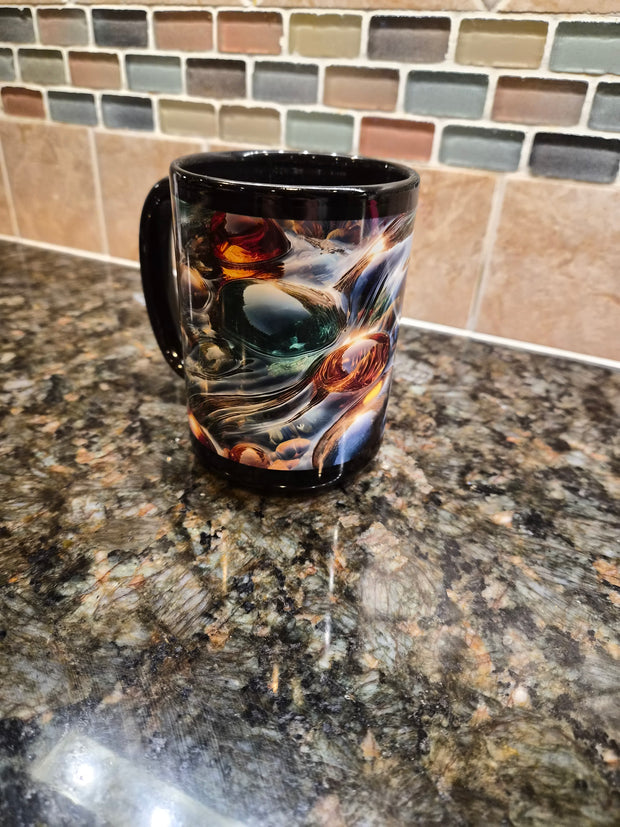 Black Glossy Mug