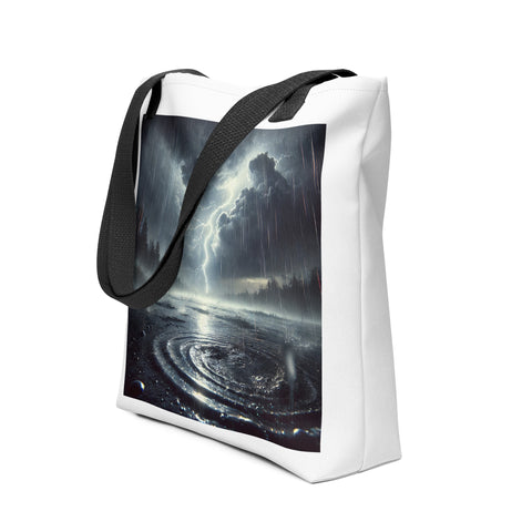 Mystic Storm Tote Bag - From Sea To Shining Art