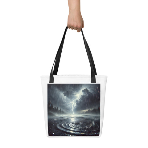 Mystic Storm Tote Bag - From Sea To Shining Art