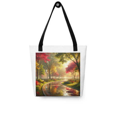 Nature's Grandeur Tote Bag - From Sea To Shining Art