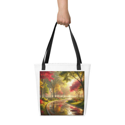 Nature's Grandeur Tote Bag - From Sea To Shining Art