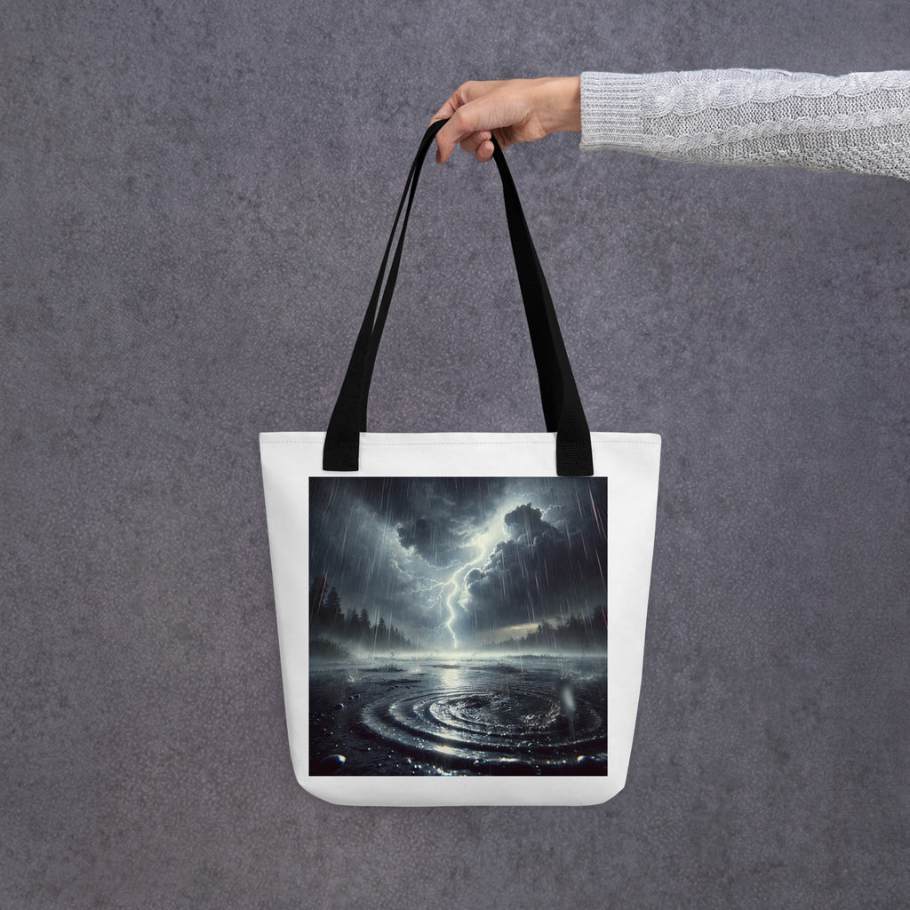 Mystic Storm Tote Bag - From Sea To Shining Art