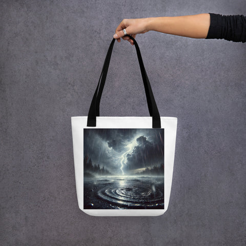 Mystic Storm Tote Bag - From Sea To Shining Art