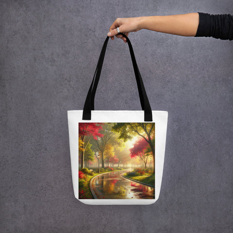 Nature's Grandeur Tote Bag - From Sea To Shining Art