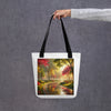 Nature's Grandeur Tote Bag - From Sea To Shining Art