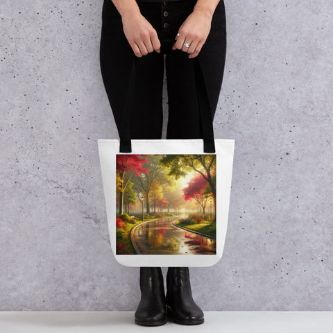 Nature's Grandeur Tote Bag - From Sea To Shining Art