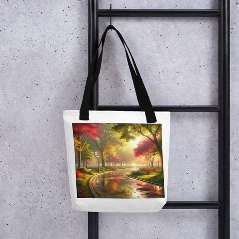 Nature's Grandeur Tote Bag - From Sea To Shining Art