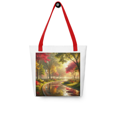 Nature's Grandeur Tote Bag - From Sea To Shining Art