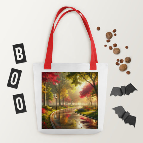 Nature's Grandeur Tote Bag - From Sea To Shining Art