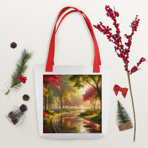 Nature's Grandeur Tote Bag - From Sea To Shining Art