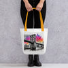 Brooklyn Bridge Splash Tote Bag - From Sea To Shining Art