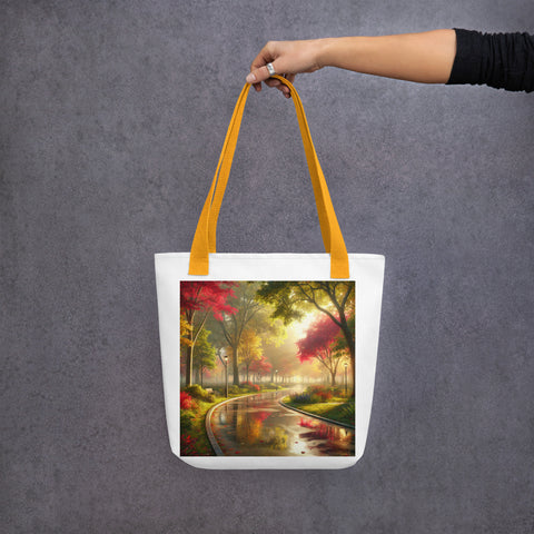 Nature's Grandeur Tote Bag - From Sea To Shining Art