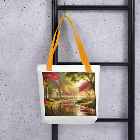Nature's Grandeur Tote Bag - From Sea To Shining Art