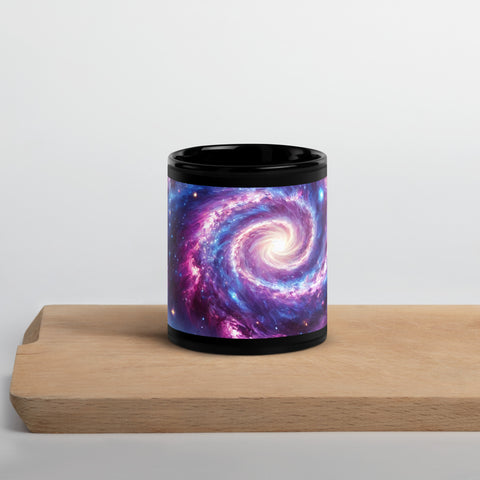 Black Glossy Mug - From Sea To Shining Art