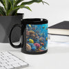 Black Glossy Mug - From Sea To Shining Art