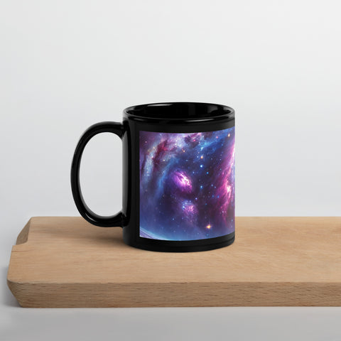 Black Glossy Mug - From Sea To Shining Art