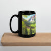 Black Glossy Mug - From Sea To Shining Art