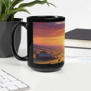 Black Glossy Mug - From Sea To Shining Art