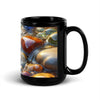 Black Glossy Mug - From Sea To Shining Art