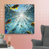 Sunbeams Beneath the Waves Art Canvas - From Sea To Shining Art