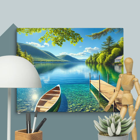 Lake Serenity Canvas - From Sea To Shining Art