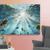 Sunbeams Beneath the Waves Art Canvas - From Sea To Shining Art