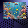 Underwater Sea Art Canvas - From Sea To Shining Art