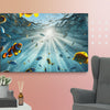 Sunbeams Beneath the Waves Art Canvas - From Sea To Shining Art