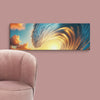 Sunset Sea Wave Art Canvas - From Sea To Shining Art