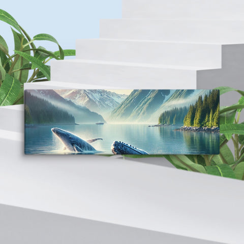 Ocean Giants Canvas Art - From Sea To Shining Art