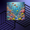 Underwater Sea Art Canvas - From Sea To Shining Art