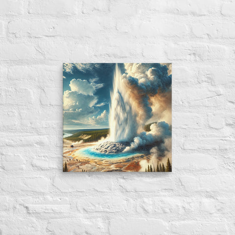 Nature's Power Canvas - From Sea To Shining Art