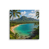 Dream Beach Escape Canvas Art - From Sea To Shining Art
