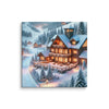 Winter Wonderland Lodge Canvas - From Sea To Shining Art