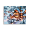 Winter Wonderland Lodge Canvas - From Sea To Shining Art