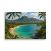 Dream Beach Escape Canvas Art - From Sea To Shining Art