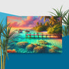 Tropical Escape Canvas - From Sea To Shining Art
