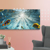 Sunbeams Beneath the Waves Art Canvas - From Sea To Shining Art