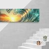 Sunset and wave Art In Canvas - From Sea To Shining Art