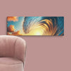Sunset Sea Wave Art Canvas - From Sea To Shining Art