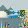 Lake Serenity Canvas - From Sea To Shining Art