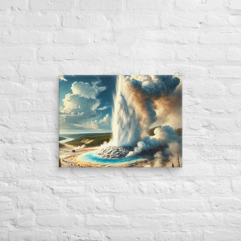 Nature's Power Canvas - From Sea To Shining Art