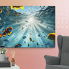 Sunbeams Beneath the Waves Art Canvas - From Sea To Shining Art
