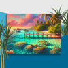 Tropical Escape Canvas - From Sea To Shining Art
