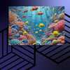 Underwater Sea Art Canvas - From Sea To Shining Art