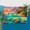 Tropical Escape Canvas - From Sea To Shining Art