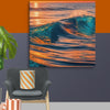 Evening Sea Art Canvas - From Sea To Shining Art