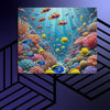 Underwater Sea Art Canvas - From Sea To Shining Art