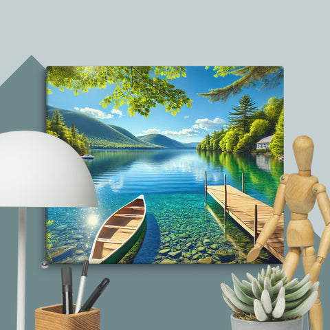 Lake Serenity Canvas - From Sea To Shining Art