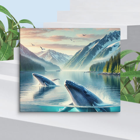Ocean Giants Canvas Art - From Sea To Shining Art
